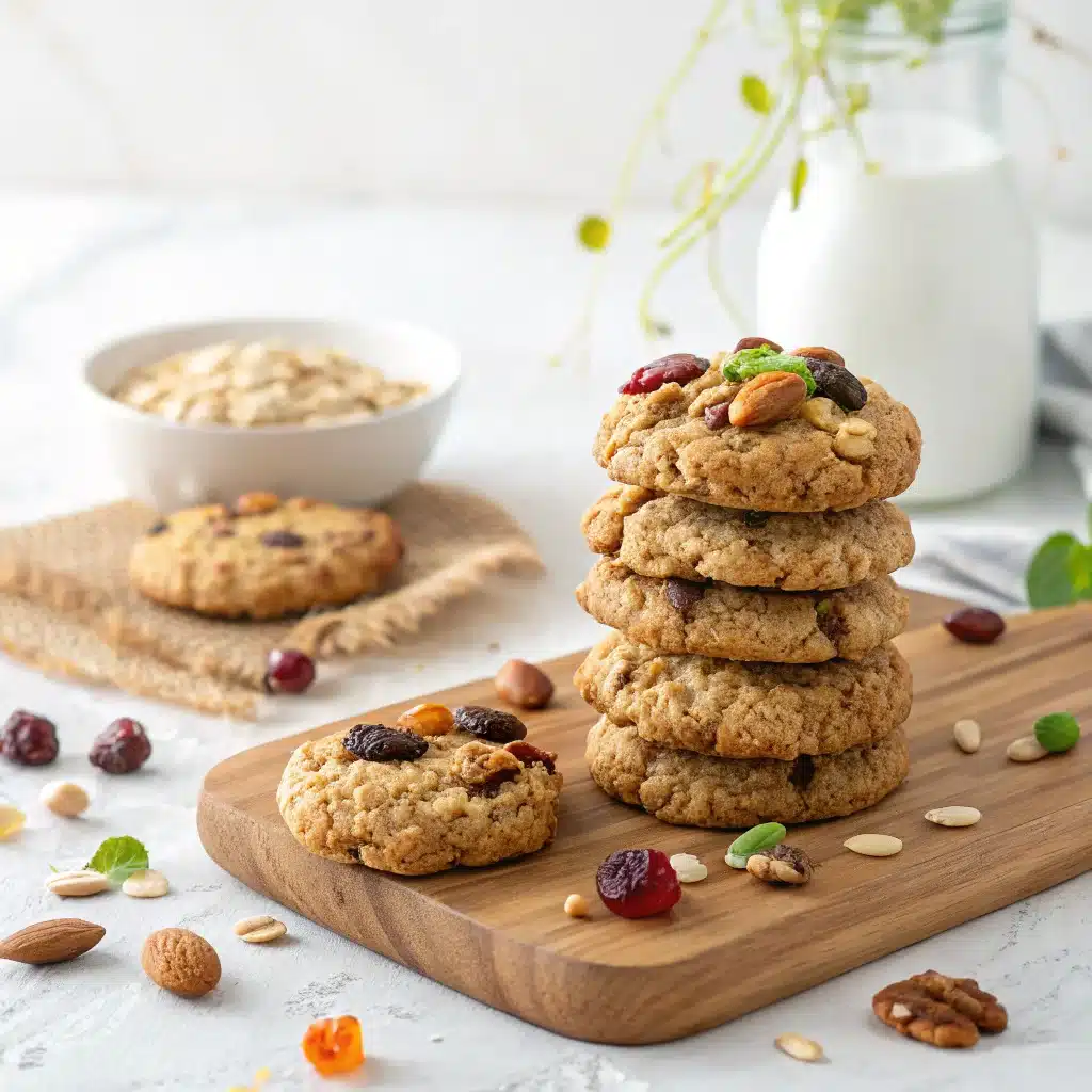 biscuits flocons avoine recette healthy