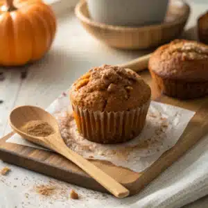 Muffin potimarron healthy moelleux, sans sucre raffiné,