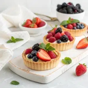 Ingrédients et préparation des tartelettes healthy maison
