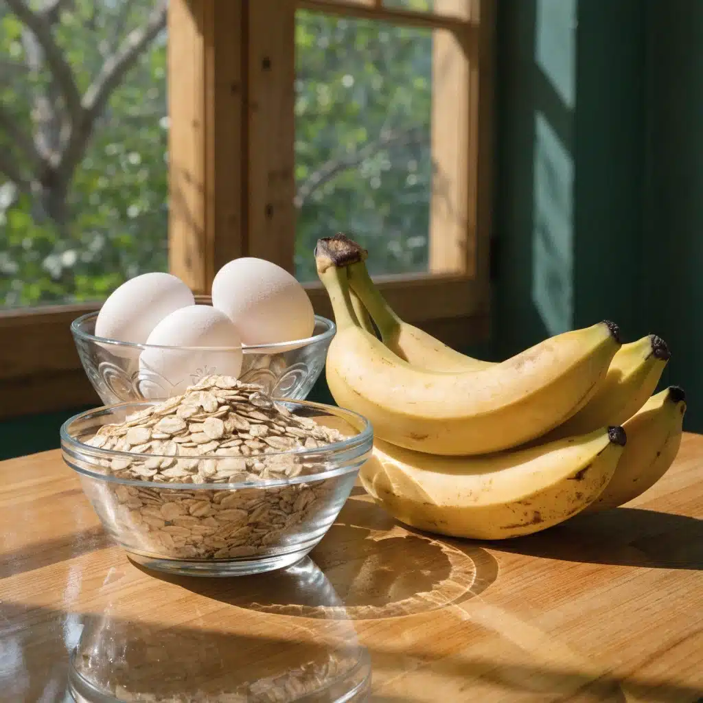 ingrédients pancakes sans sucre pour recette healthy maison